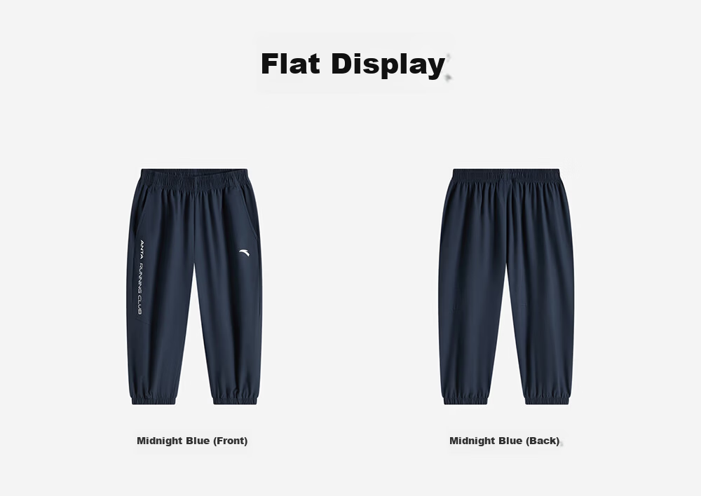 Anta Kids Boys 2026 Summer Breathable Quick-Dry Loose Sports Capri Pants A52627507 16